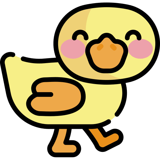 Duck ducks duckling bird icon