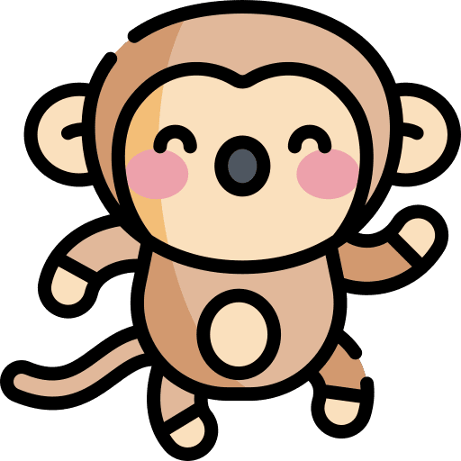 Monkey animal animals monkey icon