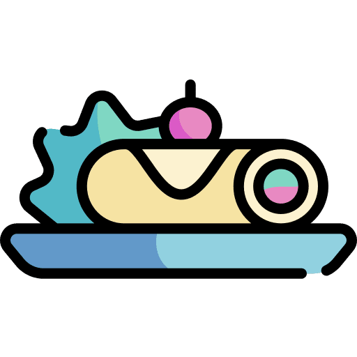 Wrap nutrition food and restaurant fast food icon