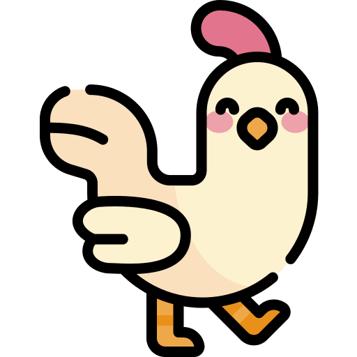 Chicken farm bird chicken icon