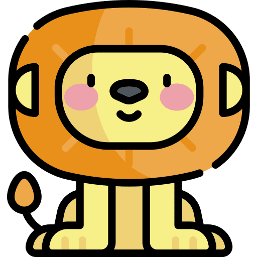 Lion wildlife nature wild life icon