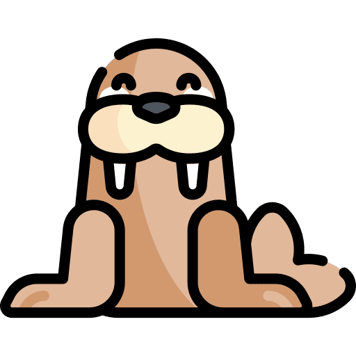 Walrus animal animal kingdom zoo icon