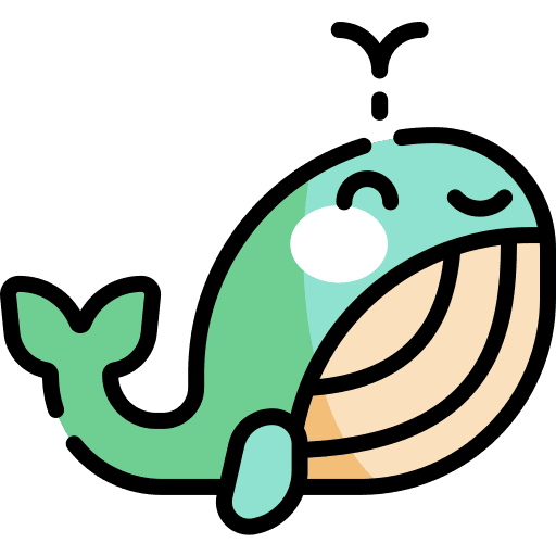 Whale animal kingdom mammal animals icon