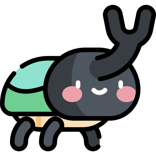 Beetle bug animal kingdom wild icon