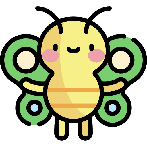 Butterfly bug animal animals icon