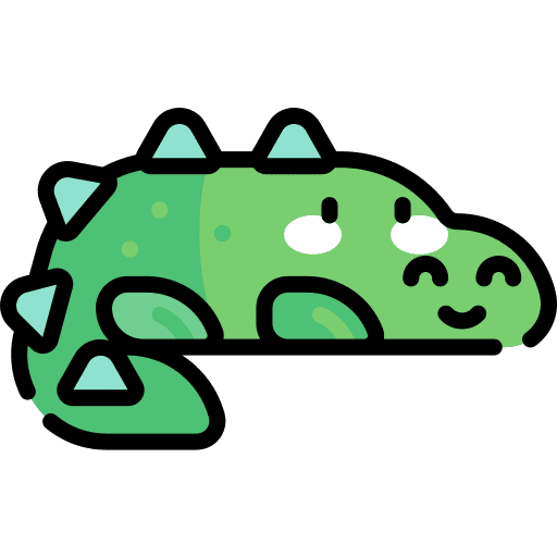 Crocodile crocodile wild animal icon