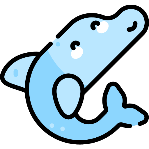 Dolphin aquarium animal kingdom animal icon