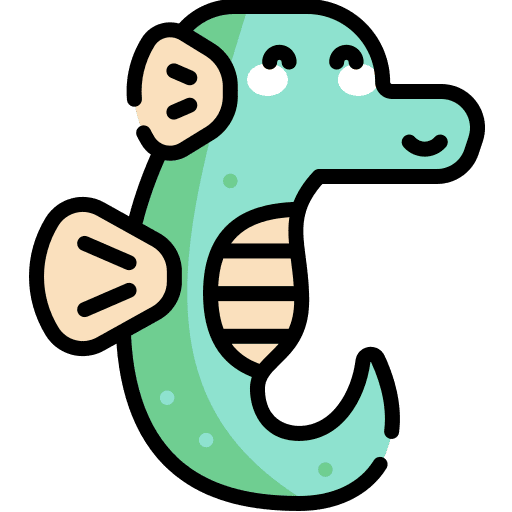Seahorse seahorse animals aquarium icon