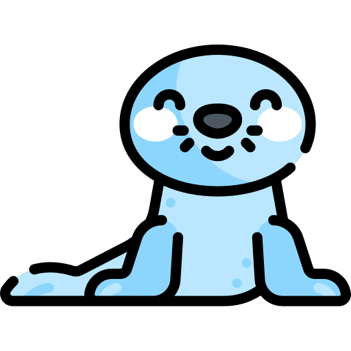 Seal animal circus animals icon