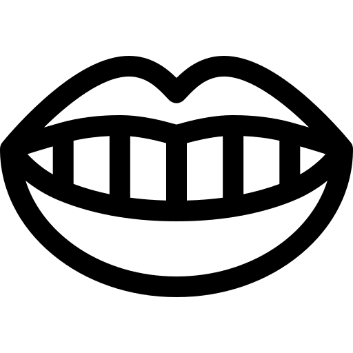 Mouth teeth tooth dentist icon