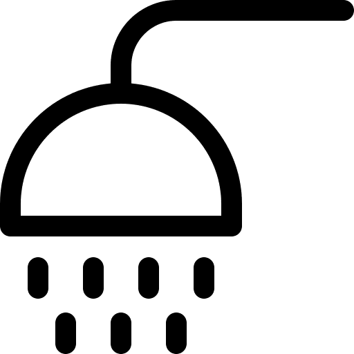 Shower shower cleaning hygiene icon