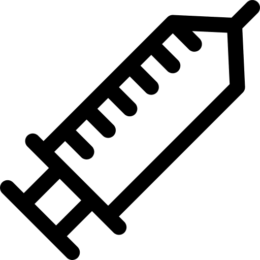 Vaccine vaccine hospital healthcare and medical icon