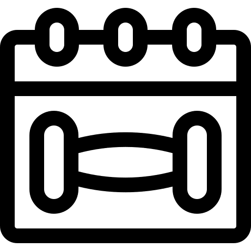 Calendar interface organization date icon