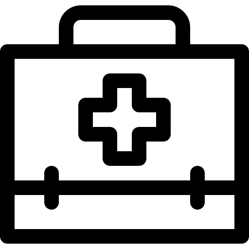 First aid kit first aid kit hospital emergency icon