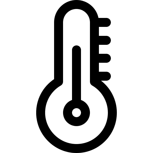 Thermometer tools and utensils celsius thermometer icon