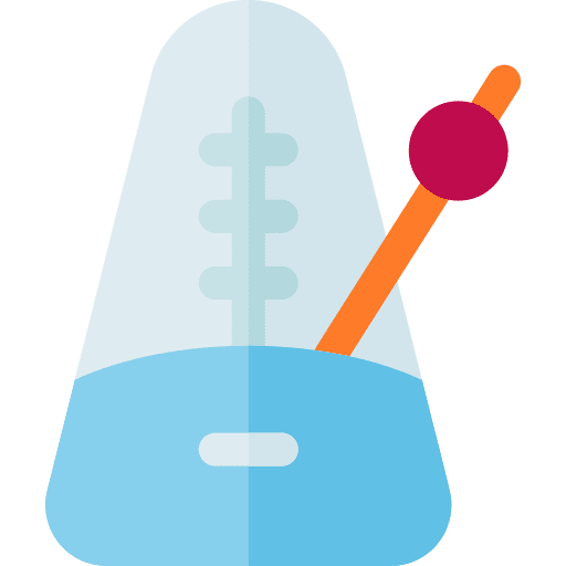 Metronome metronome beat music and multimedia icon