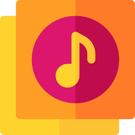 Album cd music player music and multimedia icon