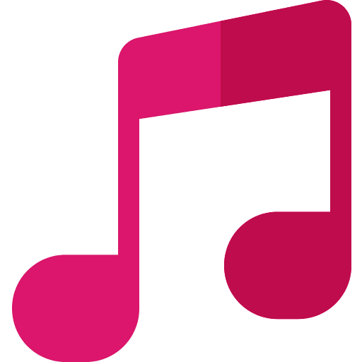 Musical note music interface quaver icon