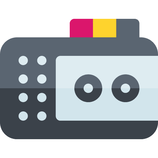 Recorder electronics recorder voice recording icon