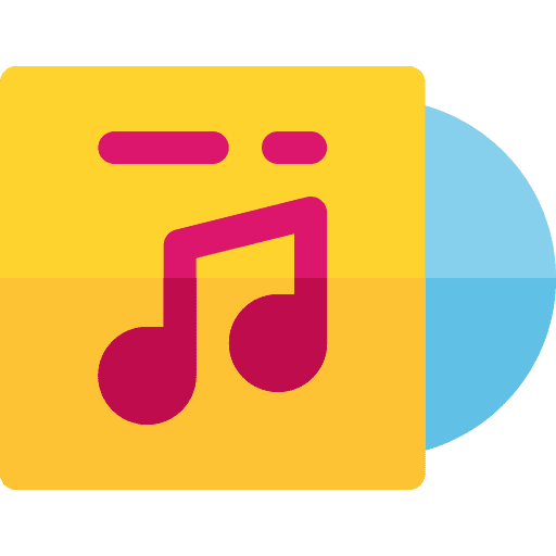 Cd cd multimedia music and multimedia icon