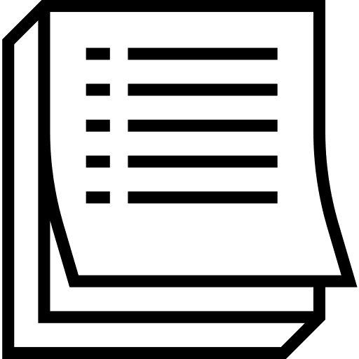 Agenda emails agenda notepad icon