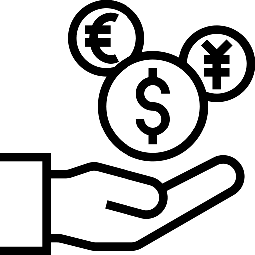 Business finance icons finance dollar icon