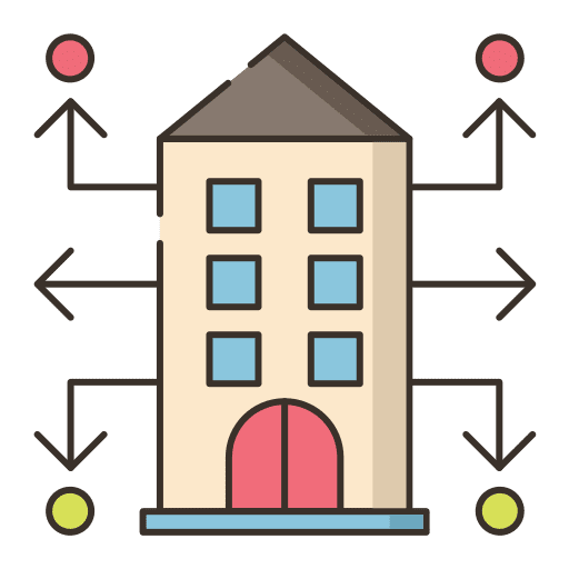 It deparment connection backup computing icon