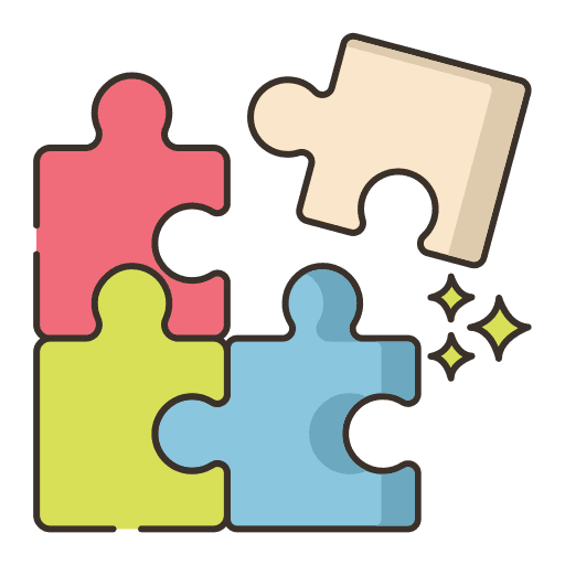 Puzzle puzzle pieces hobbies and free time creativity icon