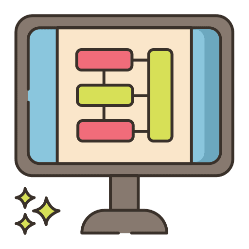 Scramble scramble business and finance system icon