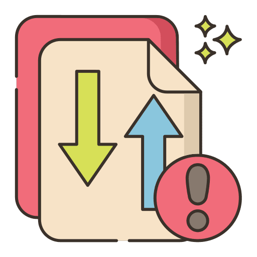 Transfer transfer archive files and folders icon
