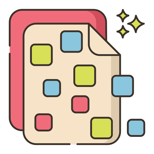 Unstructured data computing files unstructured data icon