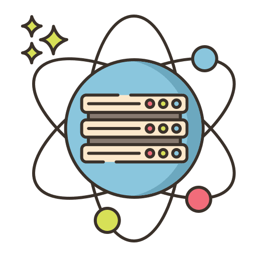 Data science data science database maths icon