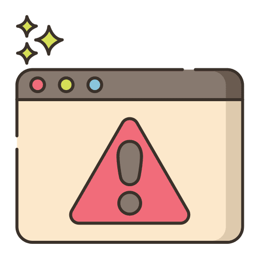 Error error browser signs icon