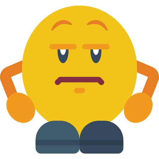 Dissapointment smileys emoticons emoji icon