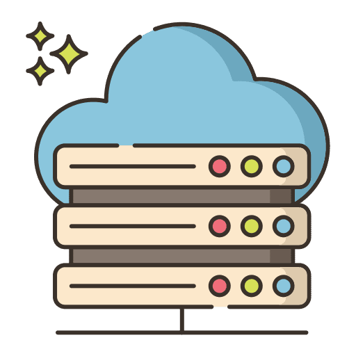 Hosting ui networking hosting icon