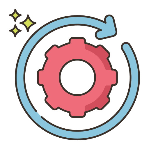 Settings ui tools and utensils gear icon