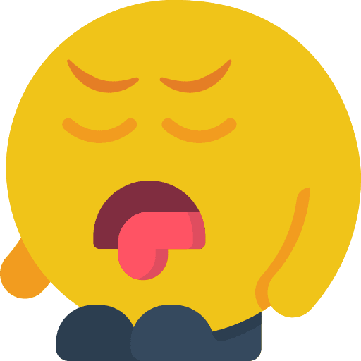 Grossed out emoticons smileys emoji icon