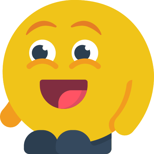 Happy smiling emoticons people icon