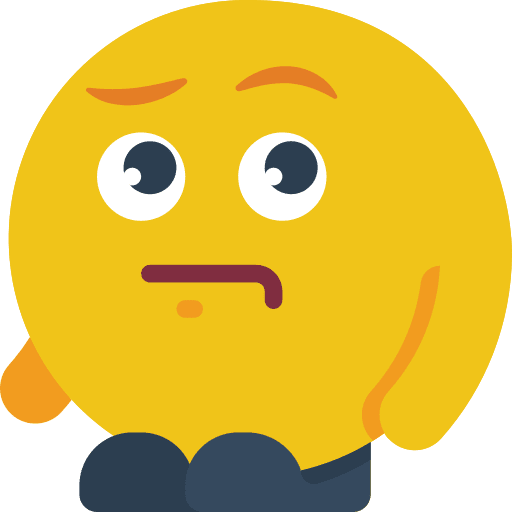 Thinking emoji smileys thinking icon