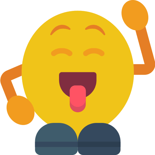 Cheeky emoticons people smileys icon