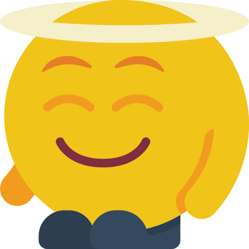 Angel angel smileys emoji icon