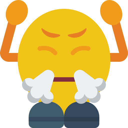 Frustrated smileys emotions unhappy icon