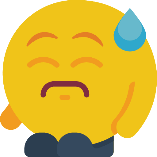 Worried worried emoji emoticons icon