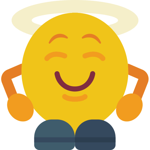 Angel feelings smileys emoticons icon