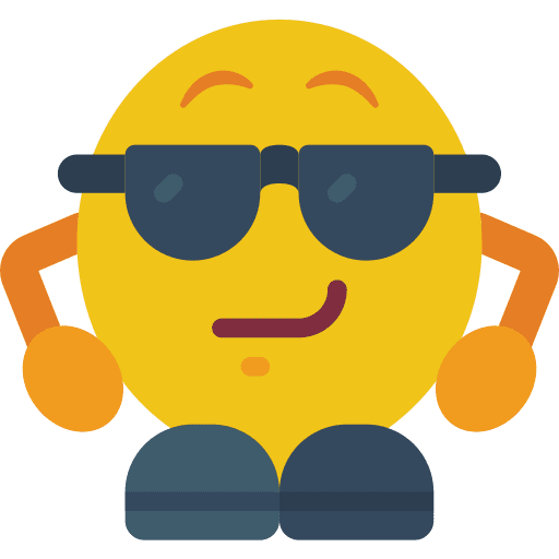 Cool smileys feelings people icon