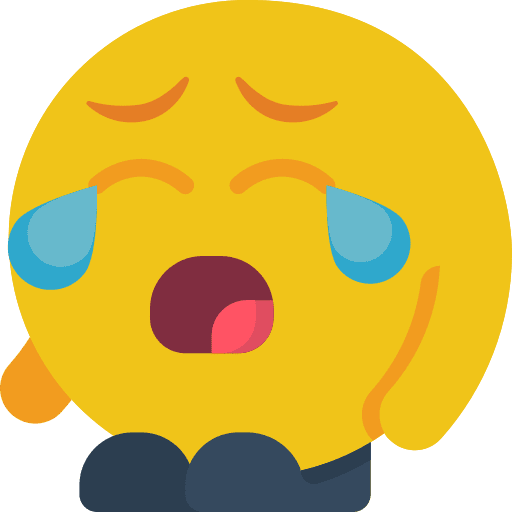 Crying feelings crying people icon
