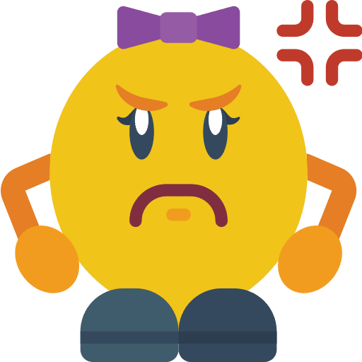 Angry emoji smileys feelings icon