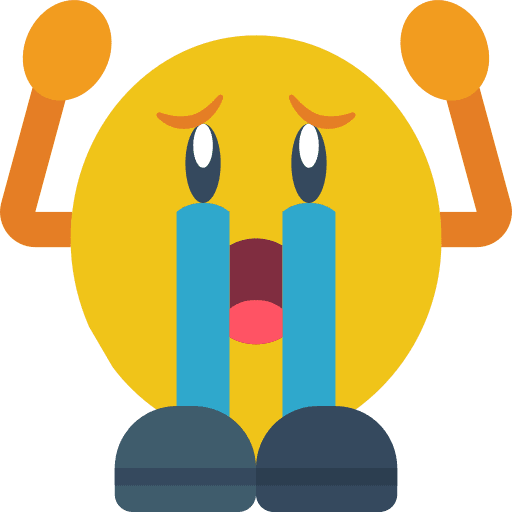 Crying crying emoticons people icon