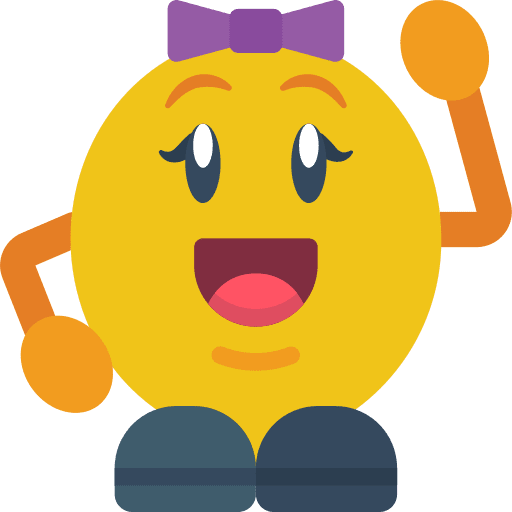 Happy emoticons girl smileys icon