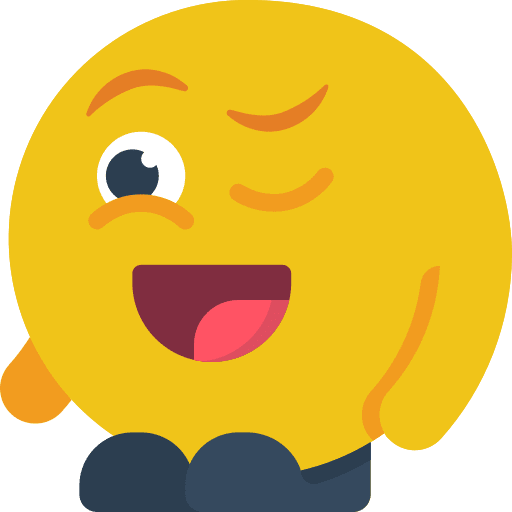 Happy happy feelings emoji icon